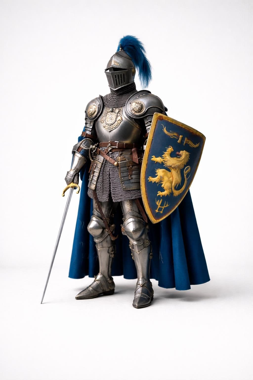 Knight Action Figure with Armor