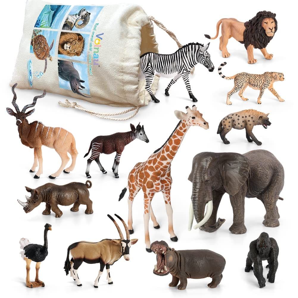 Safari Plush Animals